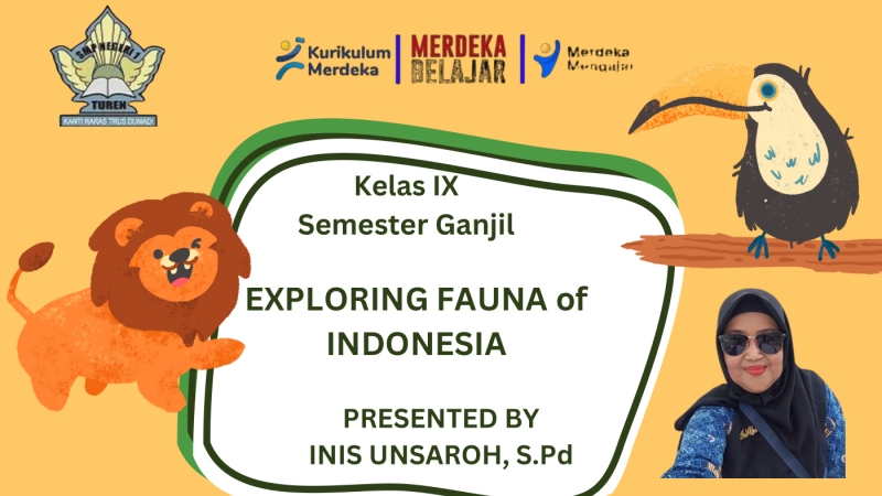 Media Ajar Bahasa Inggris Kelas IX: Exploring Fauna of Indonesia